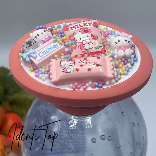 Hello Kitty Bottle Cap - Hello Kitty Charms - Identitop