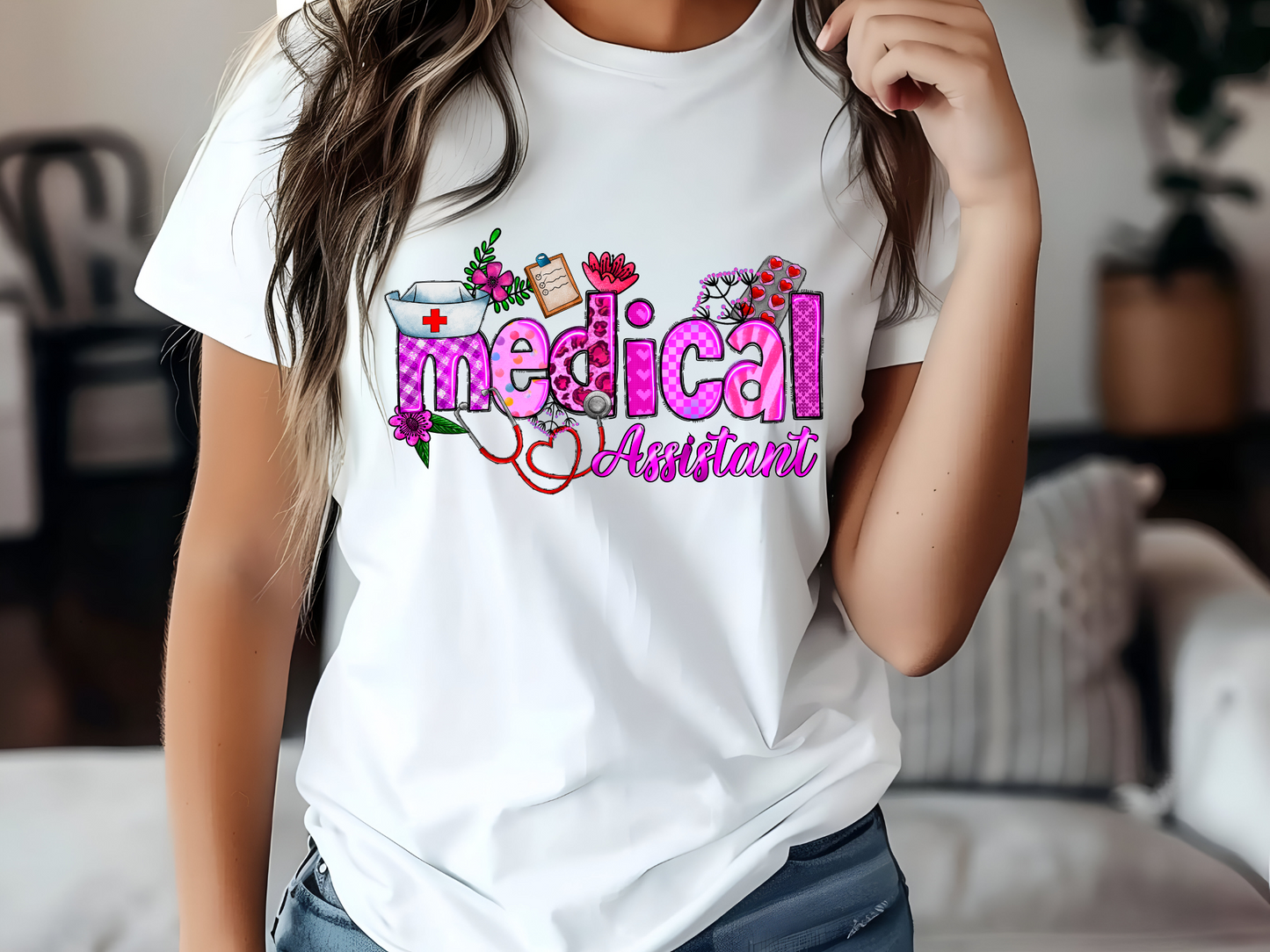 Women's Relaxed T-Shirt - Medical Assistant Healthcare