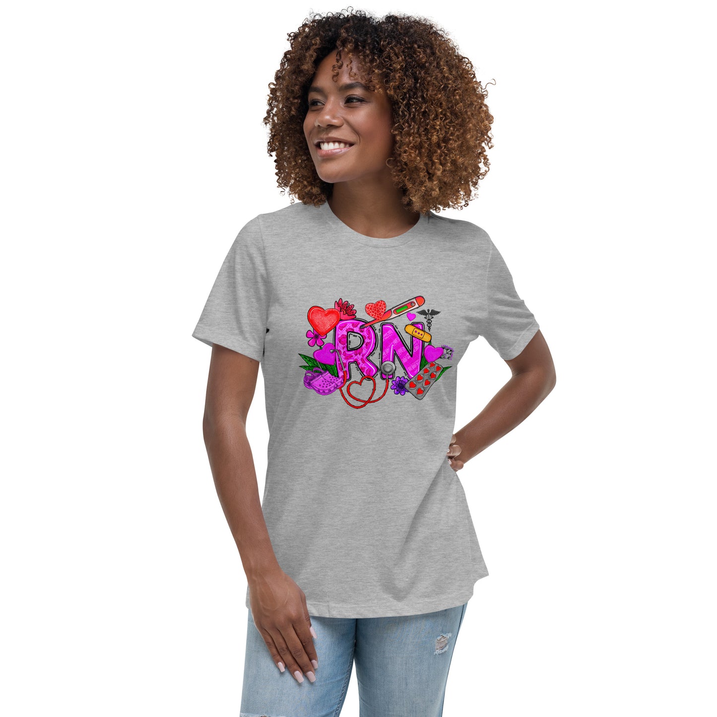 Women's Relaxed T-Shirt - RN Healthcare