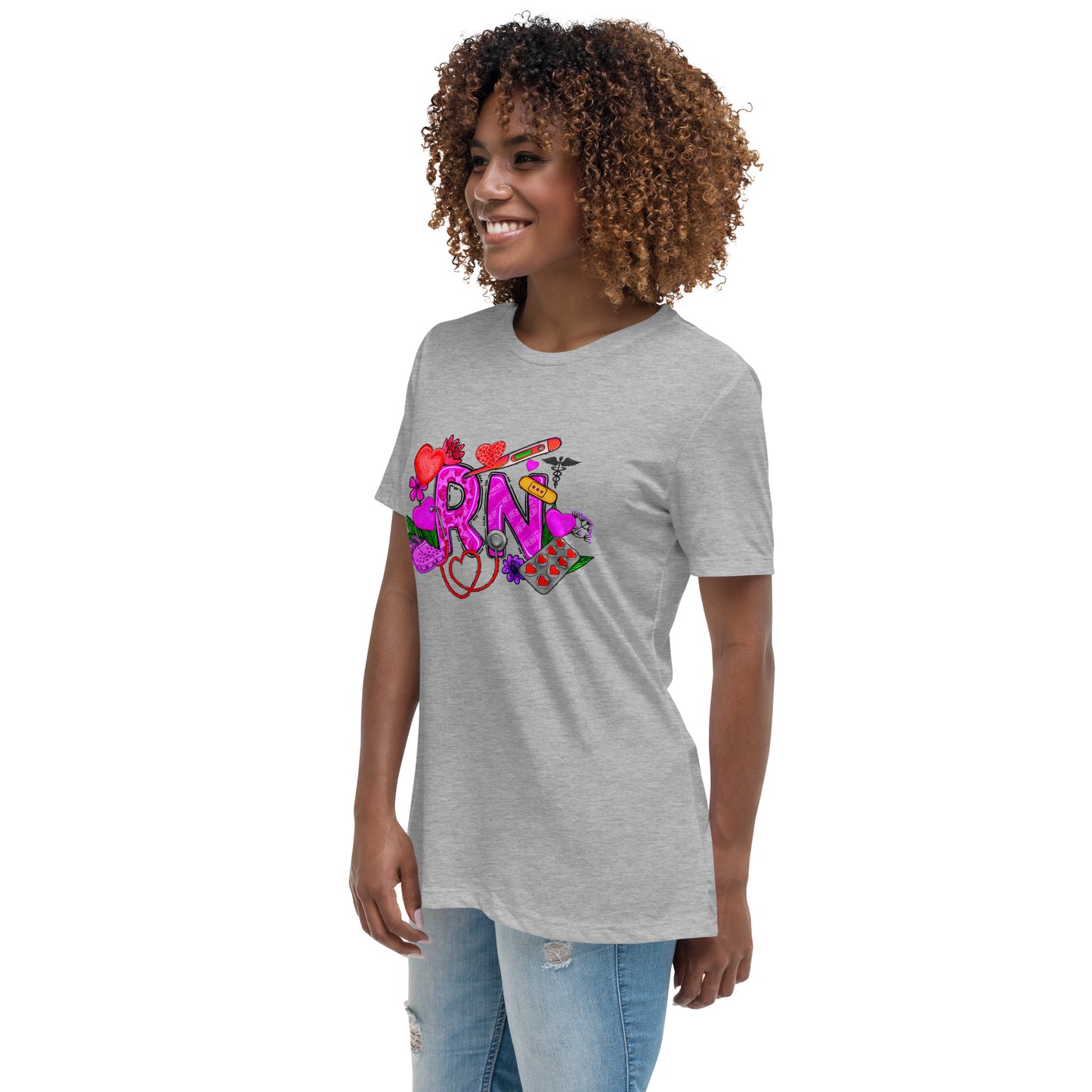 Women's Relaxed T-Shirt - RN Healthcare