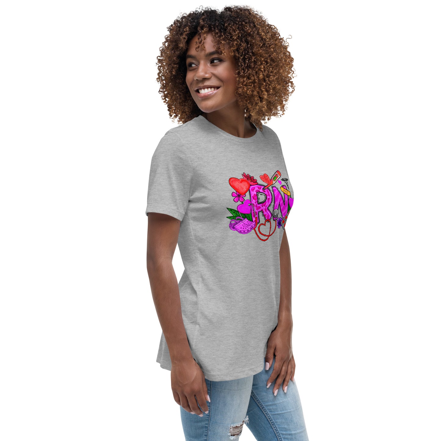 Women's Relaxed T-Shirt - RN Healthcare