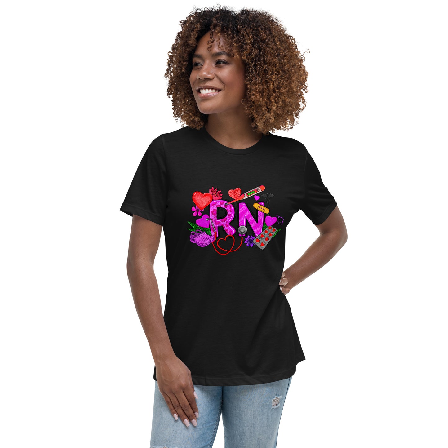 Women's Relaxed T-Shirt - RN Healthcare