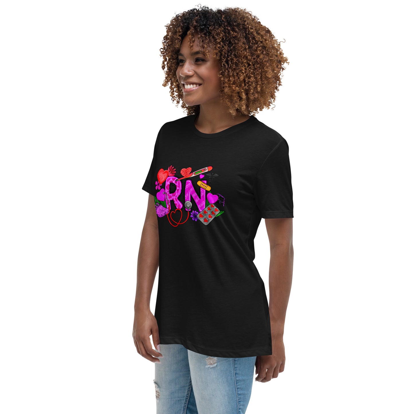 Women's Relaxed T-Shirt - RN Healthcare