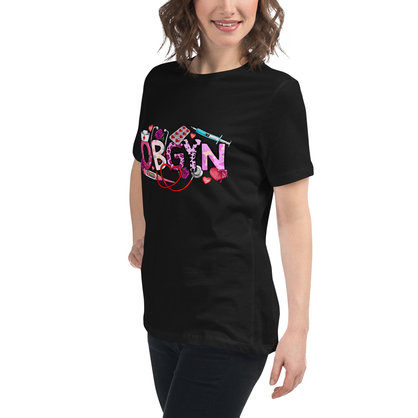 Women's Relaxed T-Shirt - OBGYN Healthcare