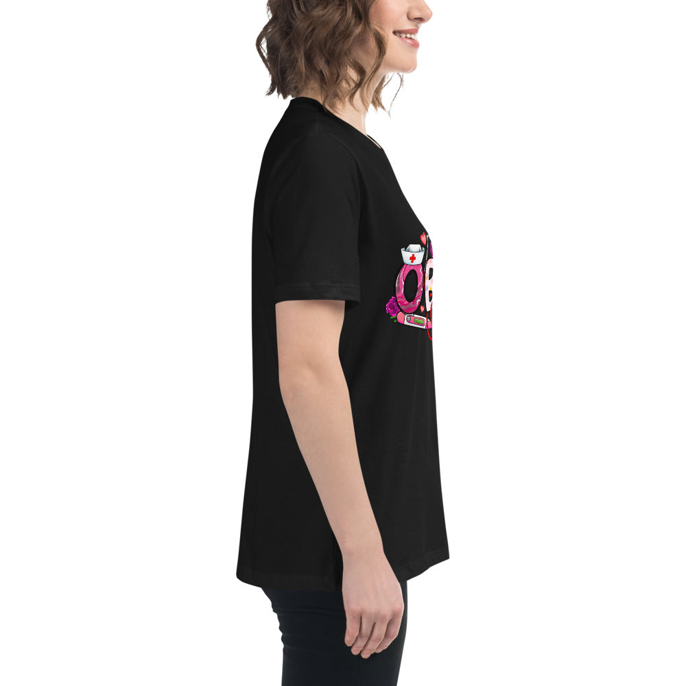 Women's Relaxed T-Shirt - OBGYN Healthcare