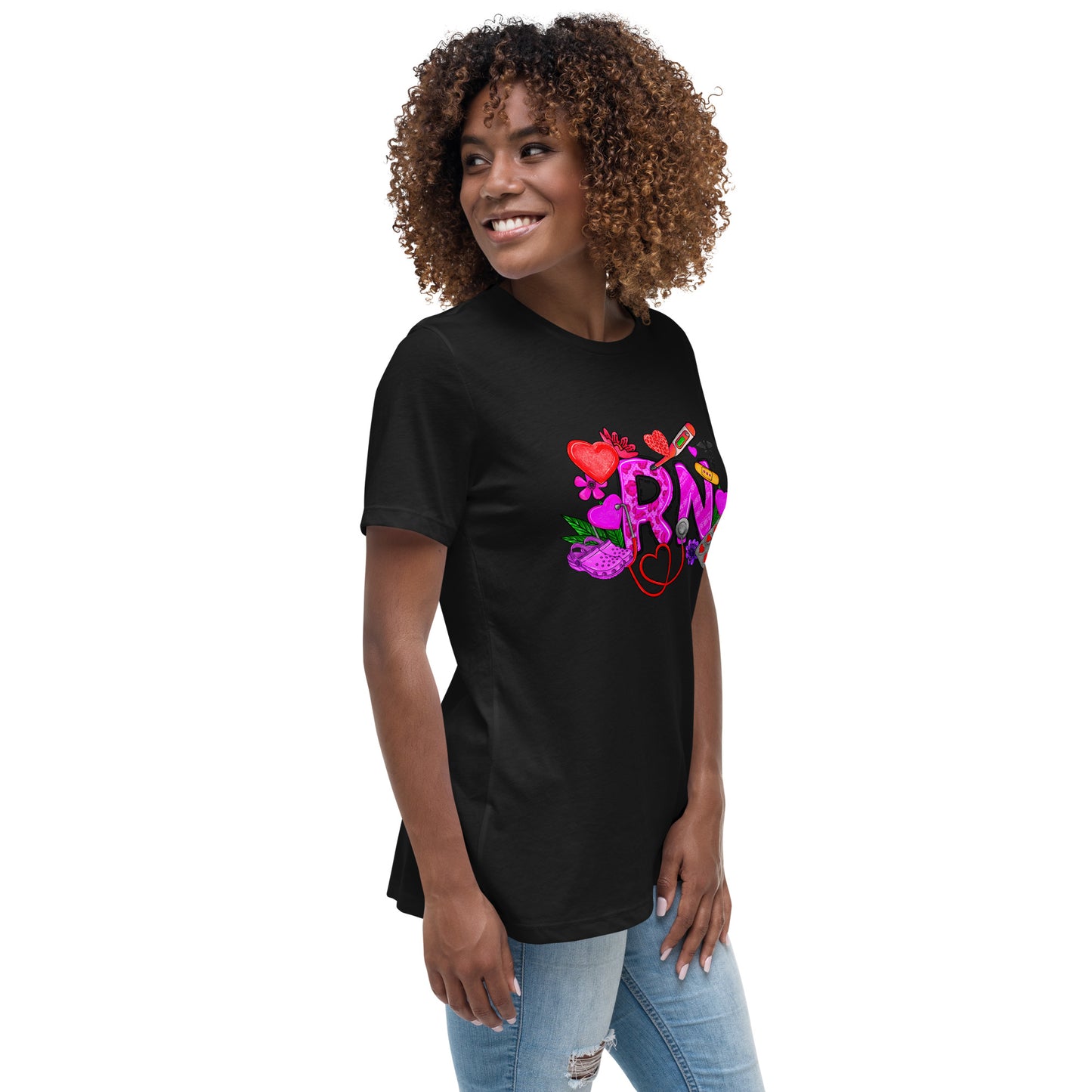 Women's Relaxed T-Shirt - RN Healthcare