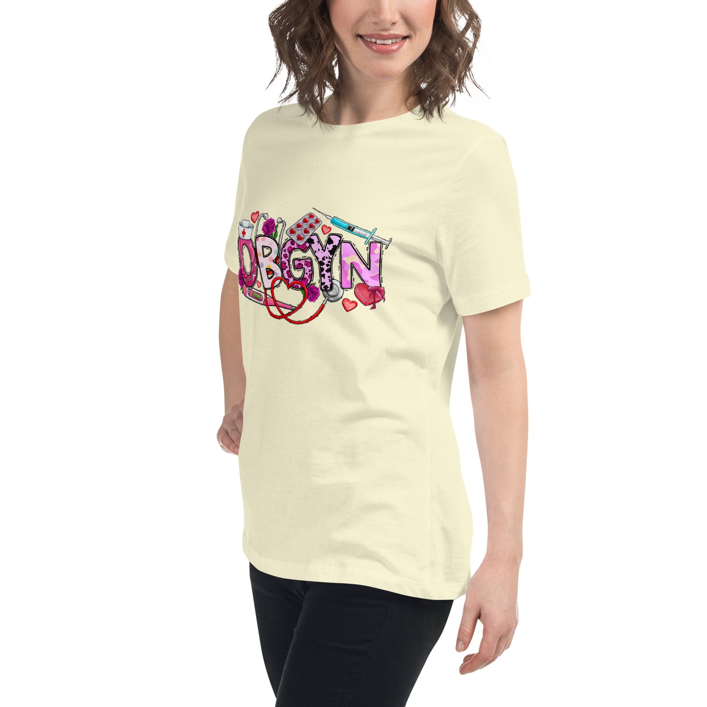 Women's Relaxed T-Shirt - OBGYN Healthcare