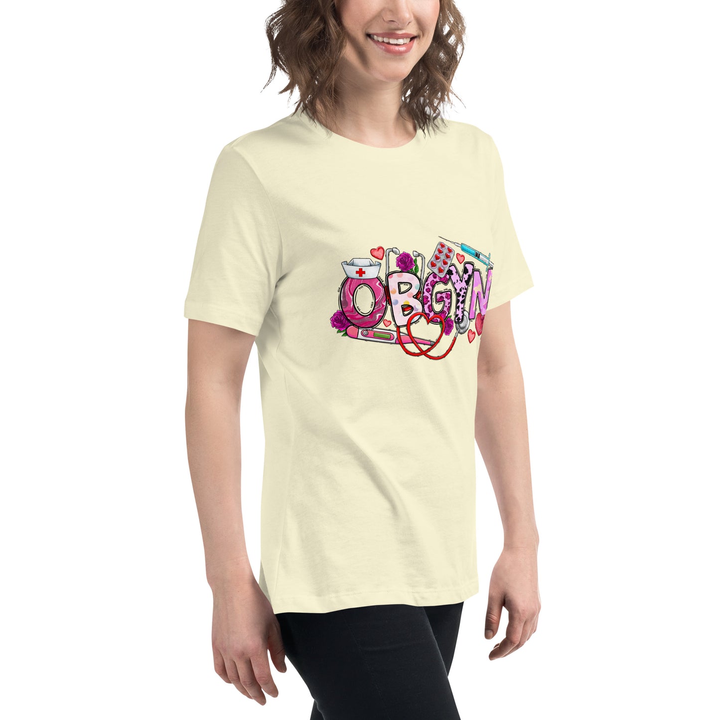 Women's Relaxed T-Shirt - OBGYN Healthcare