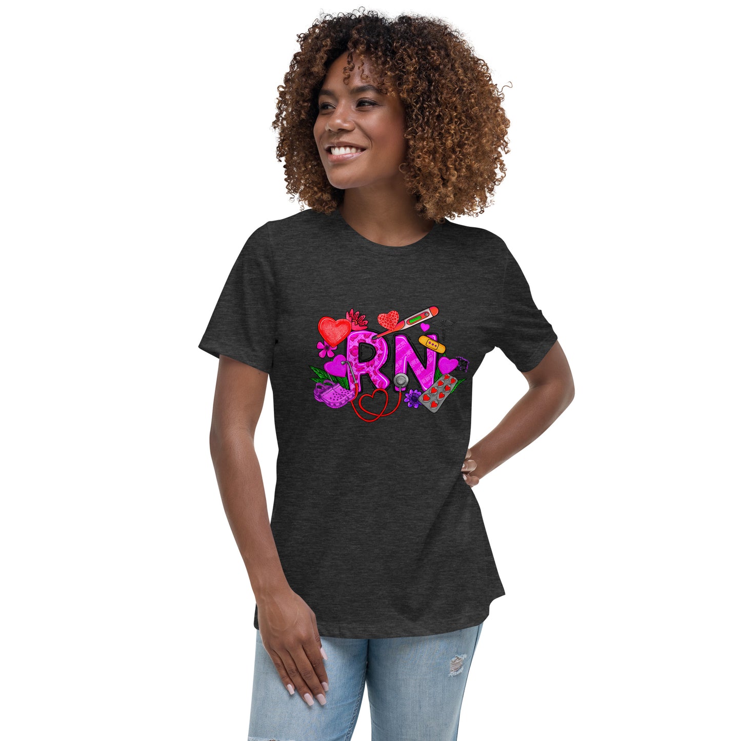 Women's Relaxed T-Shirt - RN Healthcare