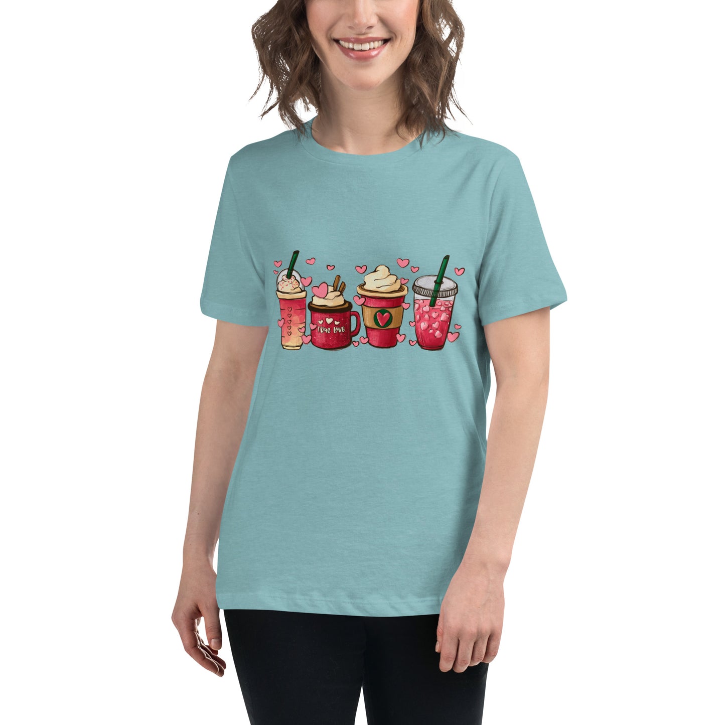 Women's Relaxed T-Shirt - Cappuccino Time