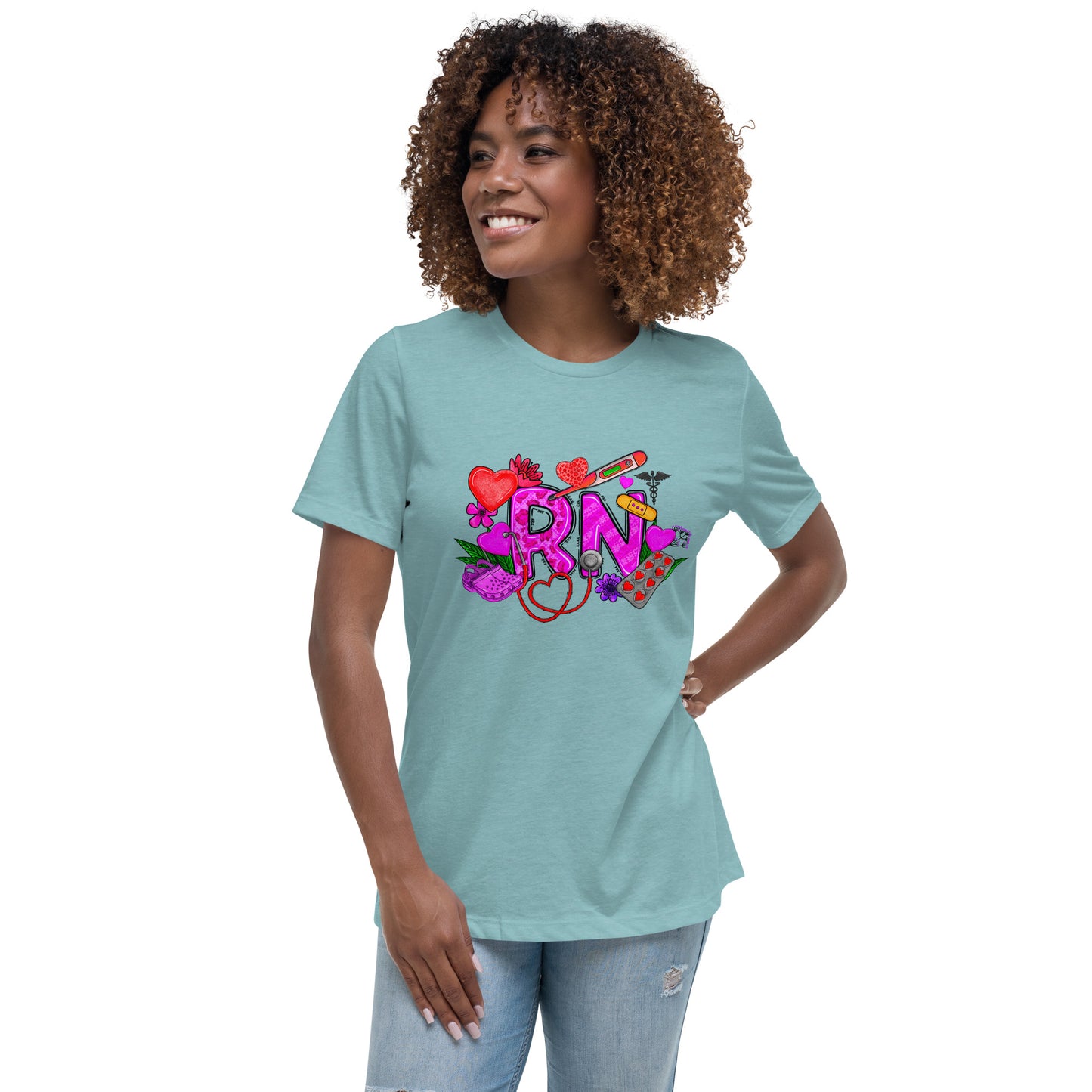 Women's Relaxed T-Shirt - RN Healthcare