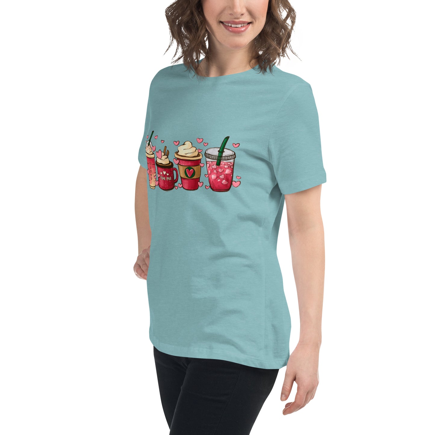 Women's Relaxed T-Shirt - Cappuccino Time