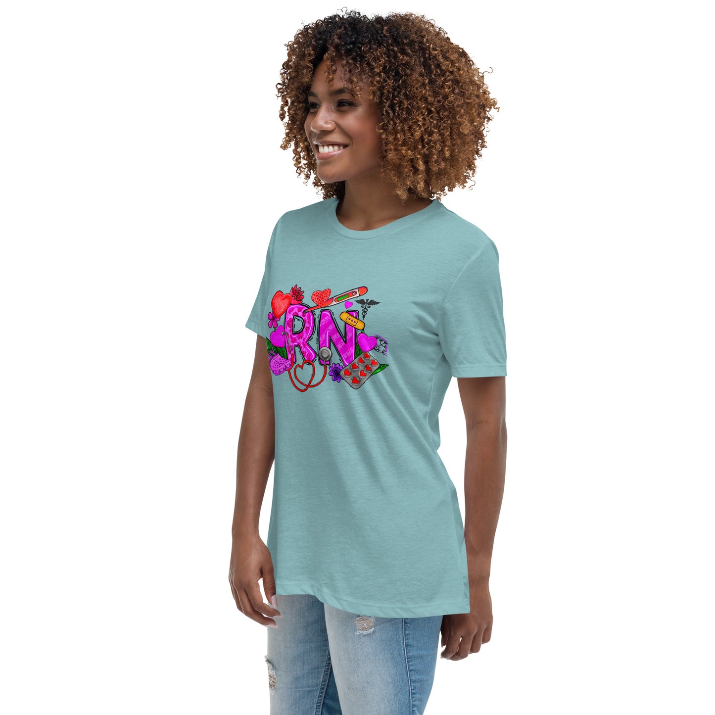 Women's Relaxed T-Shirt - RN Healthcare