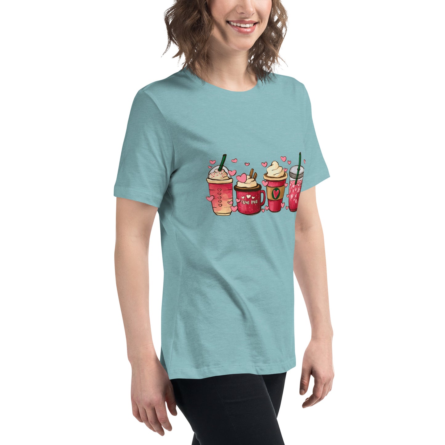 Women's Relaxed T-Shirt - Cappuccino Time