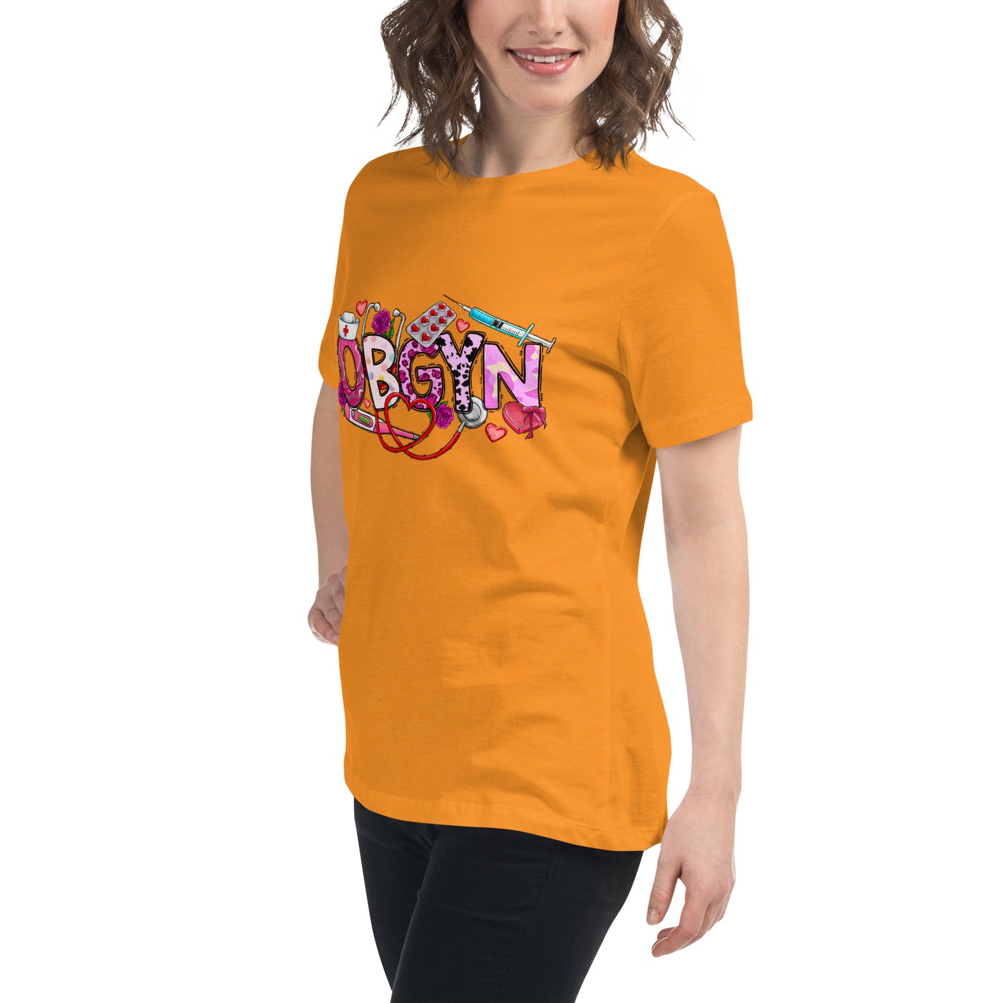 Women's Relaxed T-Shirt - OBGYN Healthcare