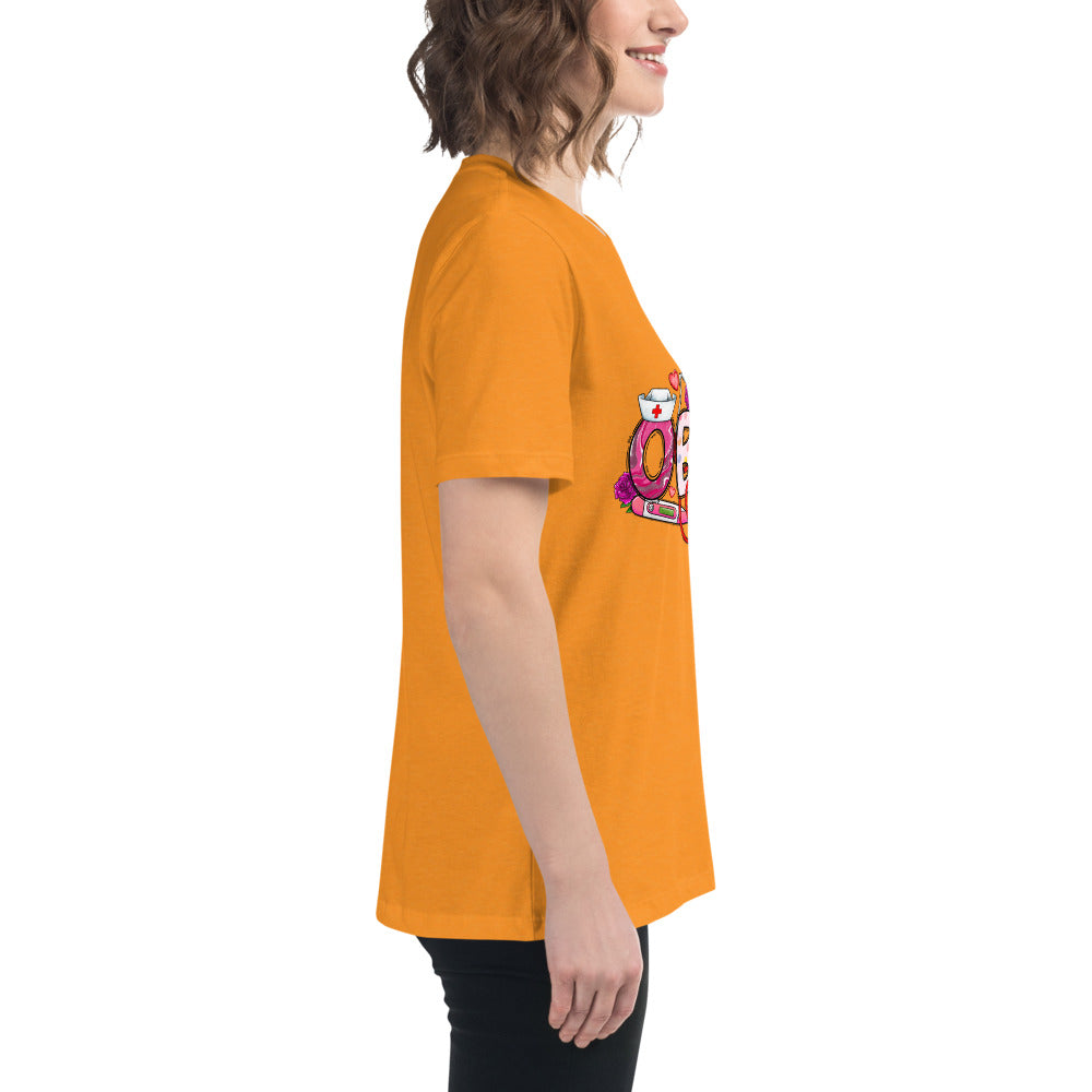 Women's Relaxed T-Shirt - OBGYN Healthcare