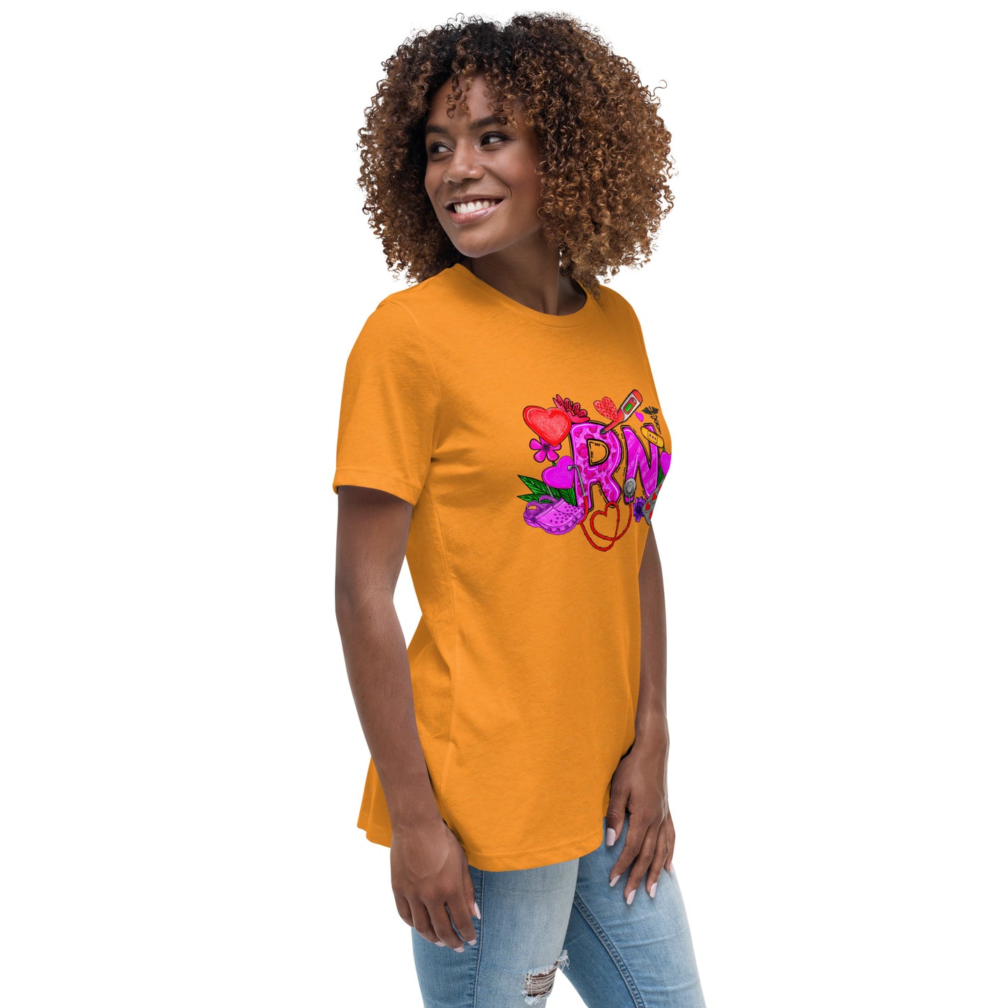 Women's Relaxed T-Shirt - RN Healthcare