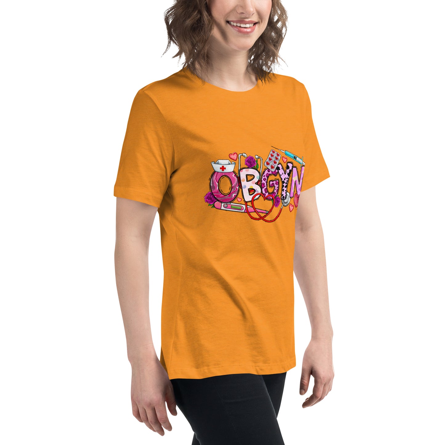 Women's Relaxed T-Shirt - OBGYN Healthcare