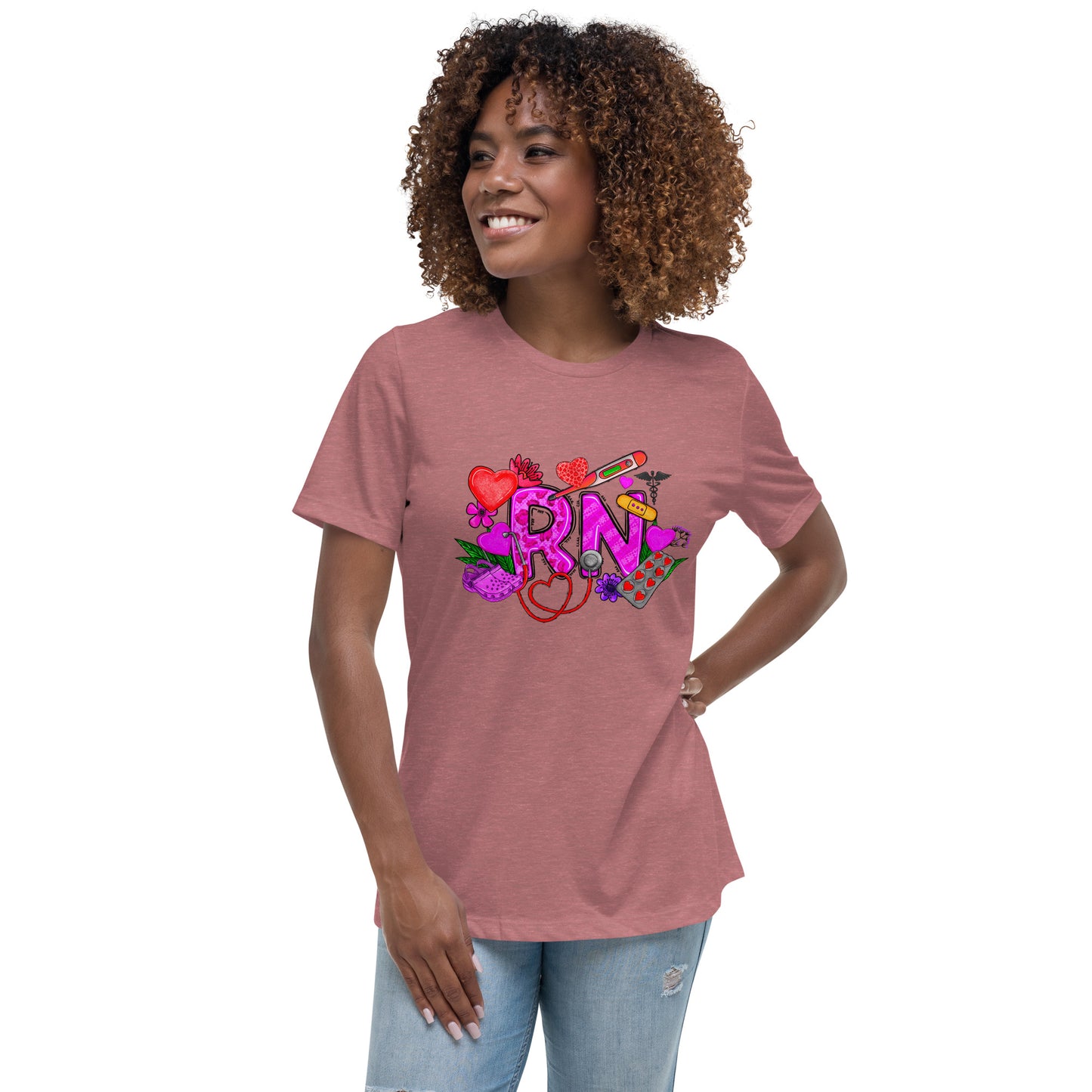 Women's Relaxed T-Shirt - RN Healthcare