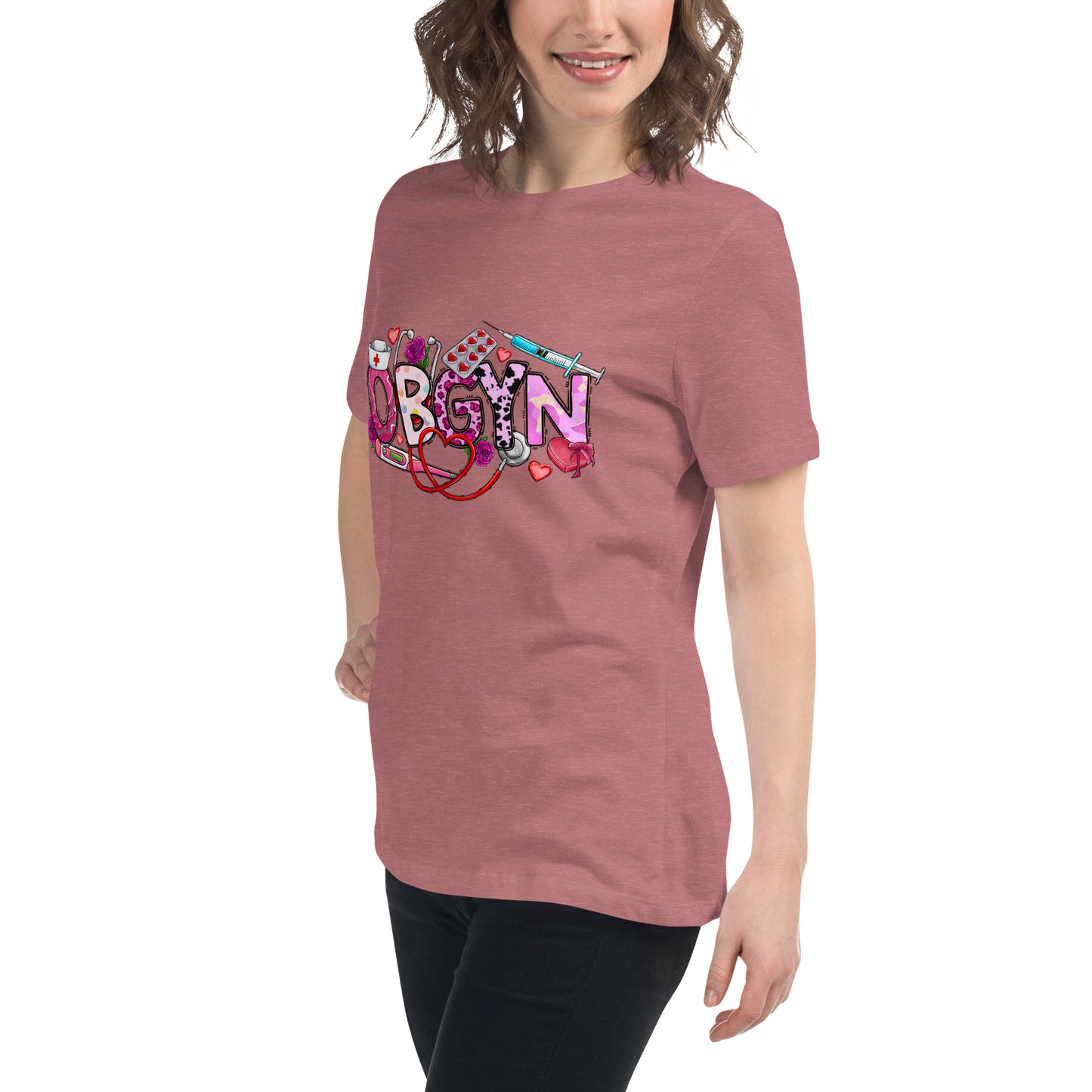 Women's Relaxed T-Shirt - OBGYN Healthcare