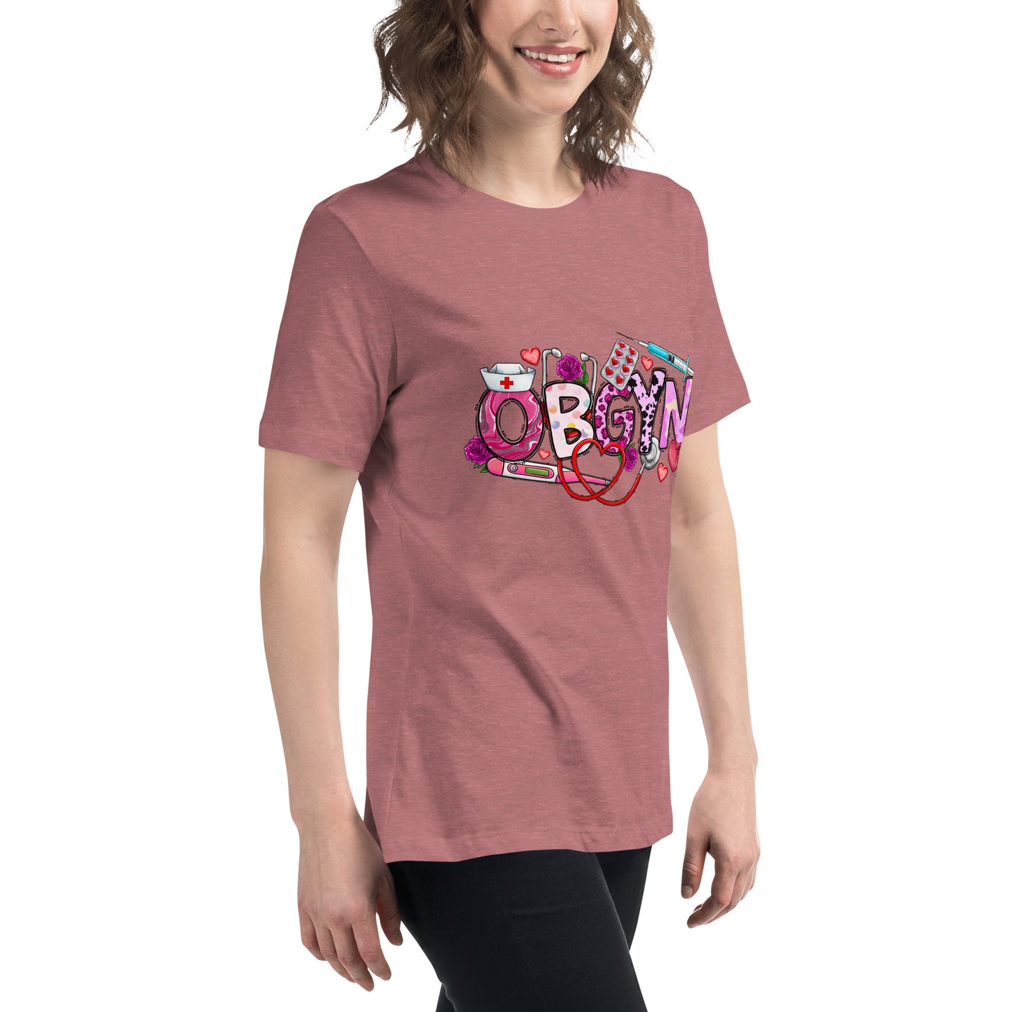 Women's Relaxed T-Shirt - OBGYN Healthcare