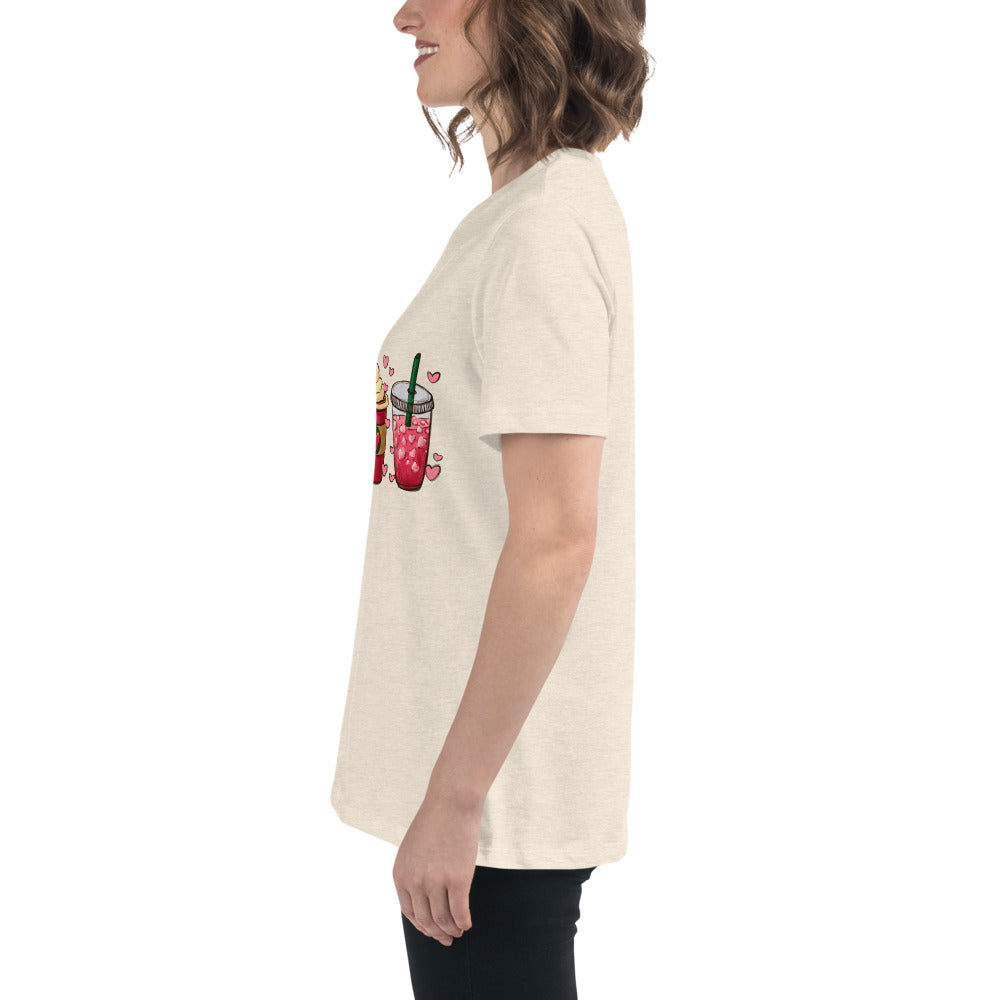 Women's Relaxed T-Shirt - Cappuccino Time