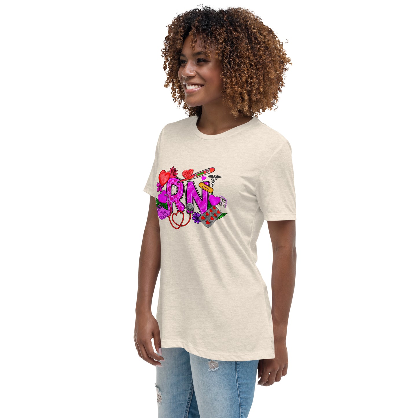 Women's Relaxed T-Shirt - RN Healthcare