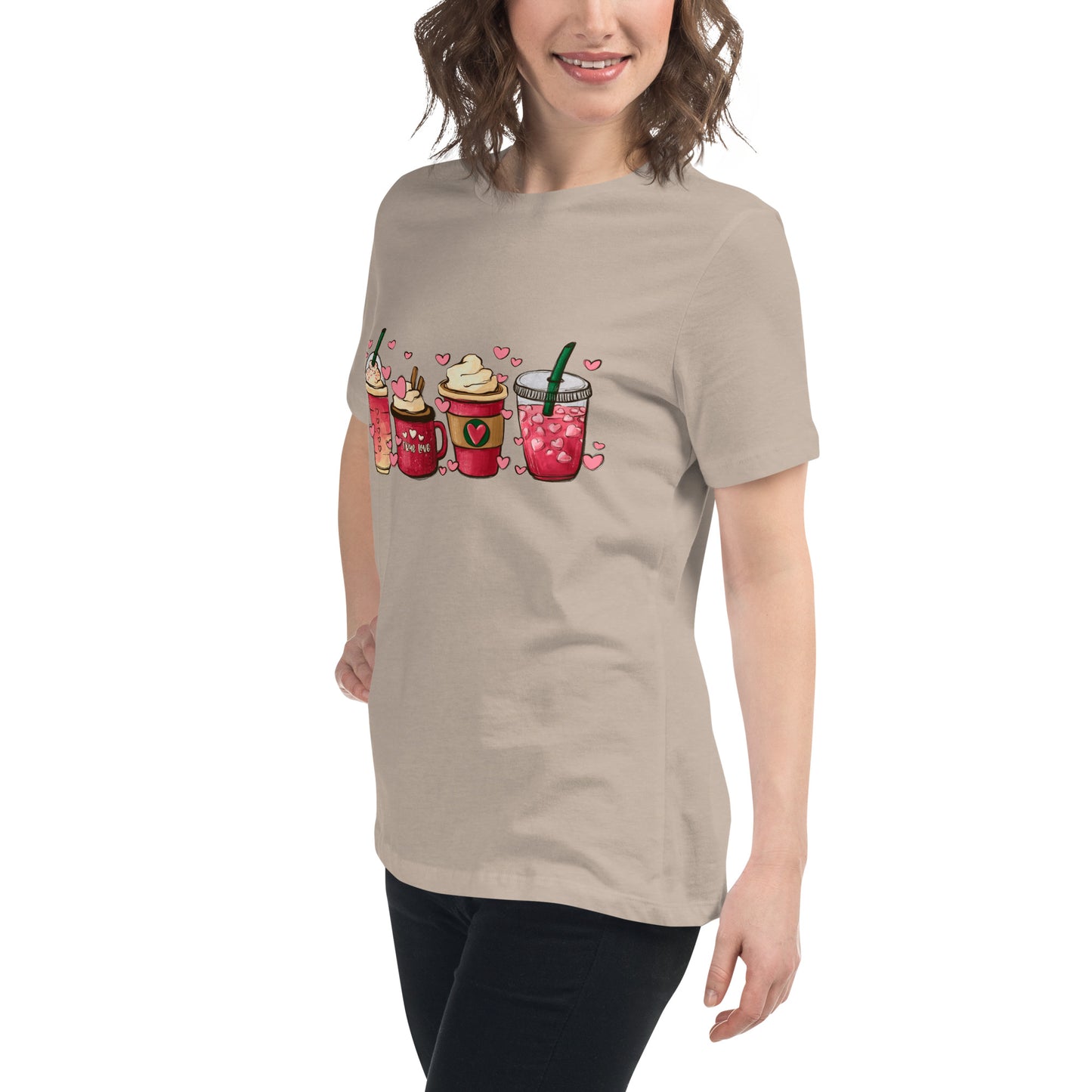 Women's Relaxed T-Shirt - Cappuccino Time