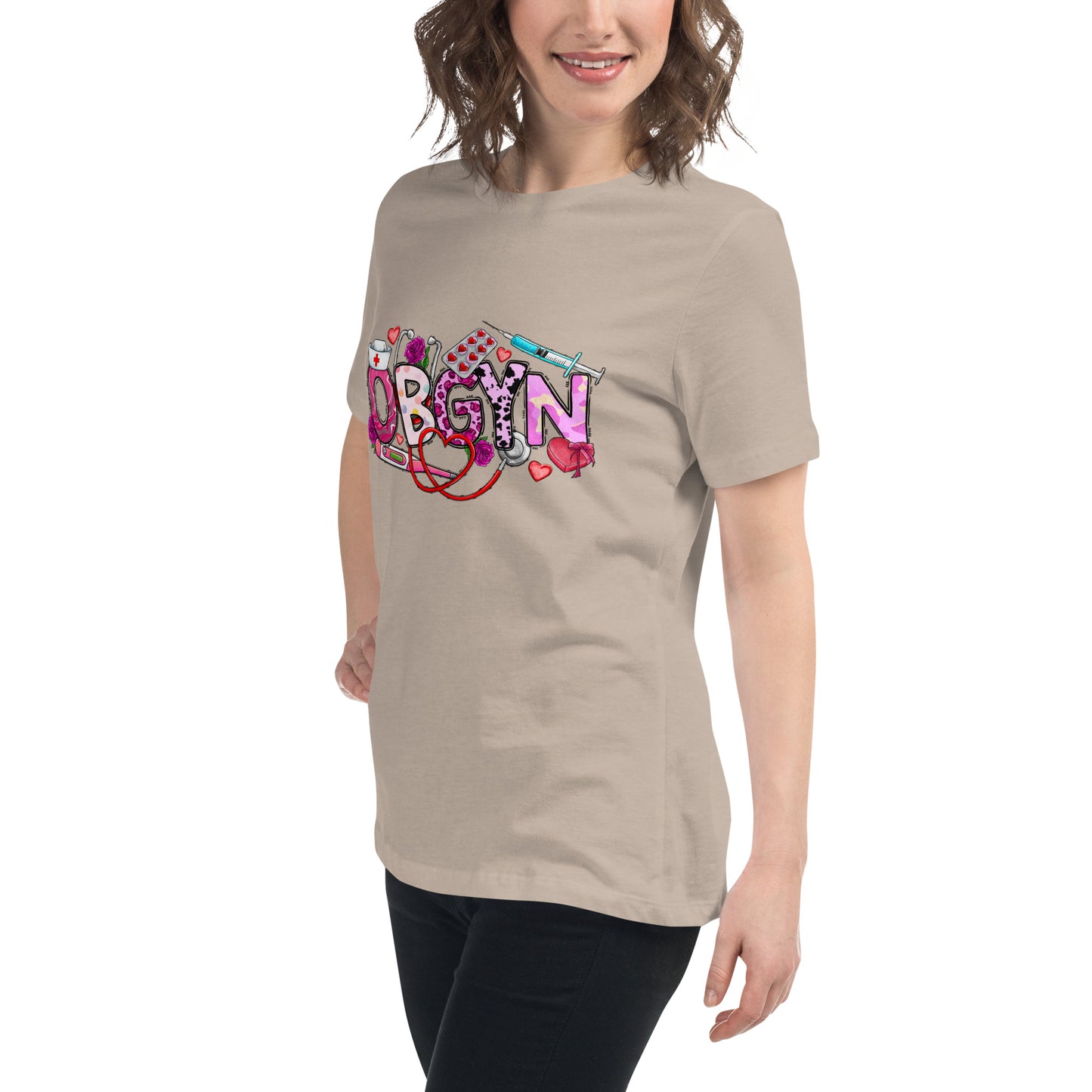 Women's Relaxed T-Shirt - OBGYN Healthcare