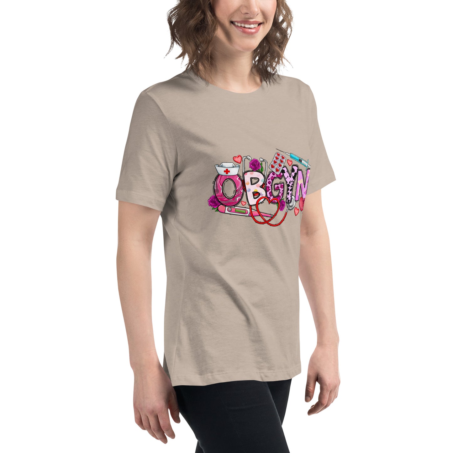 Women's Relaxed T-Shirt - OBGYN Healthcare