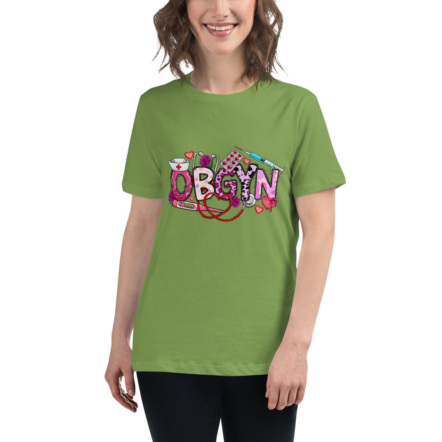 Women's Relaxed T-Shirt - OBGYN Healthcare