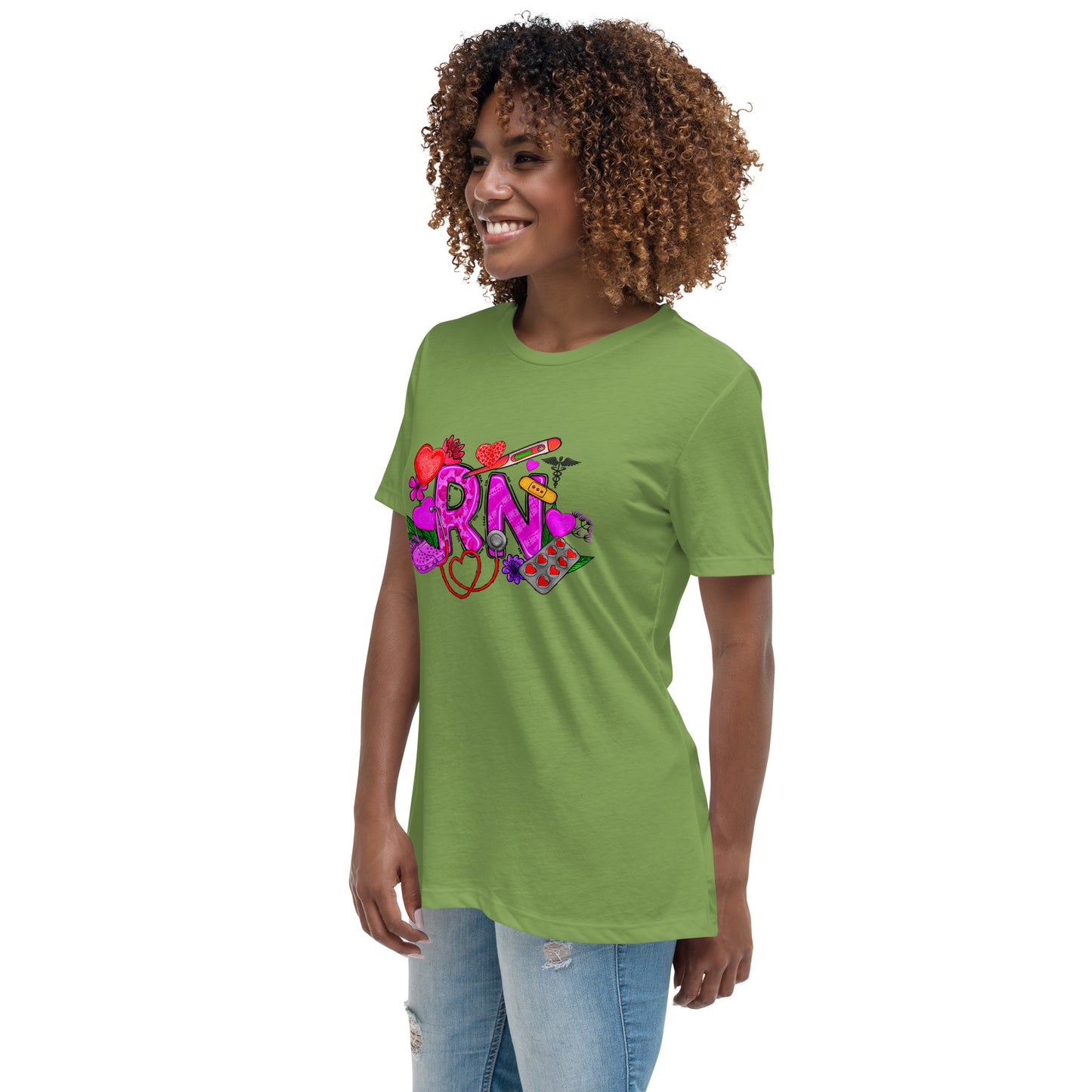 Women's Relaxed T-Shirt - RN Healthcare