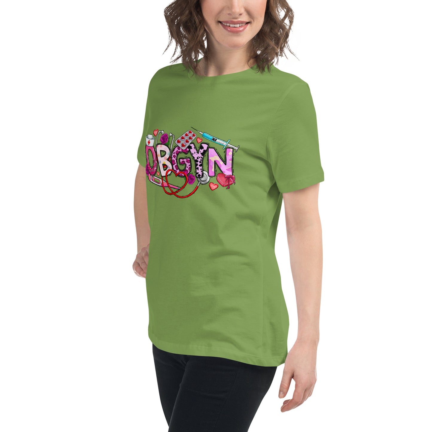 Women's Relaxed T-Shirt - OBGYN Healthcare