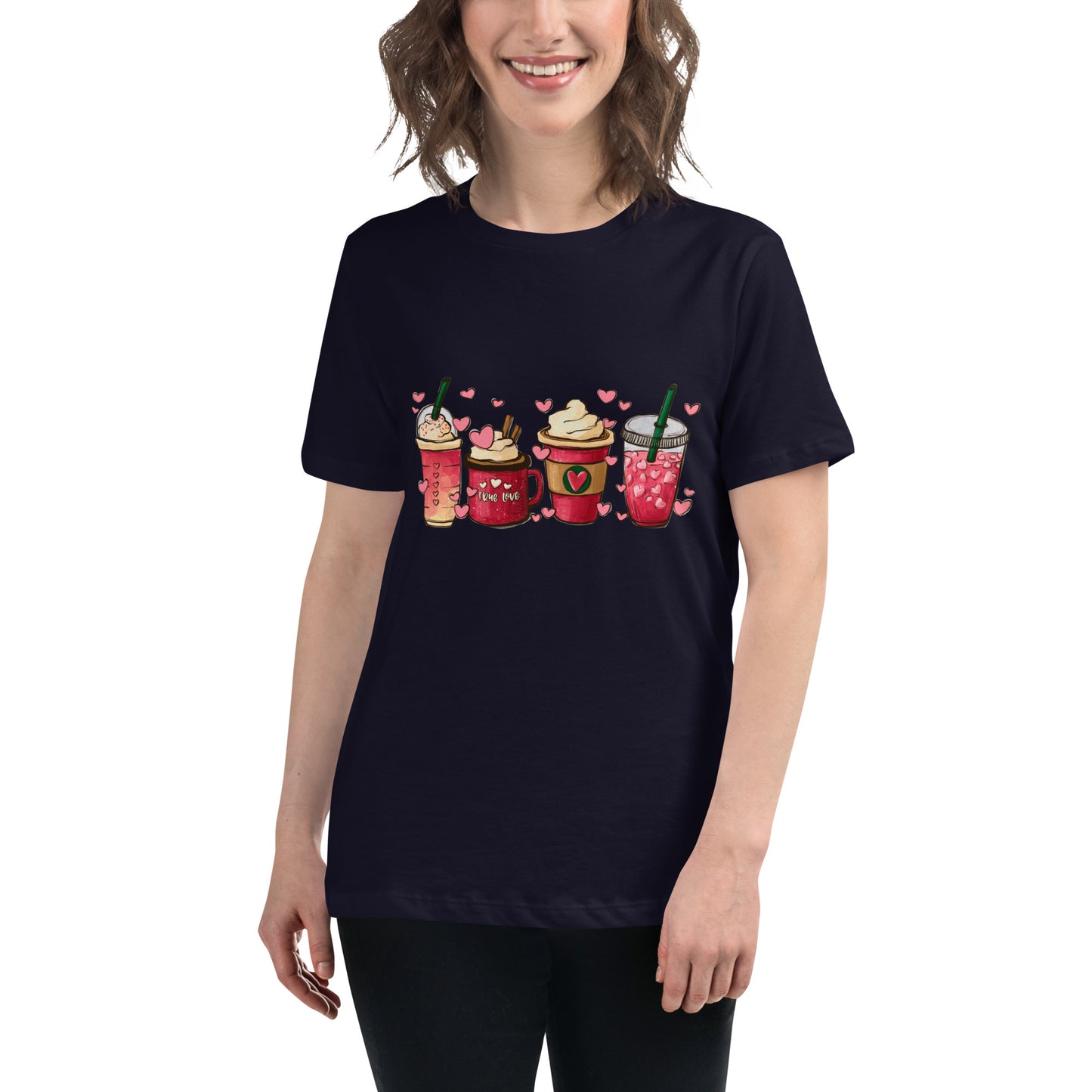 Women's Relaxed T-Shirt - Cappuccino Time