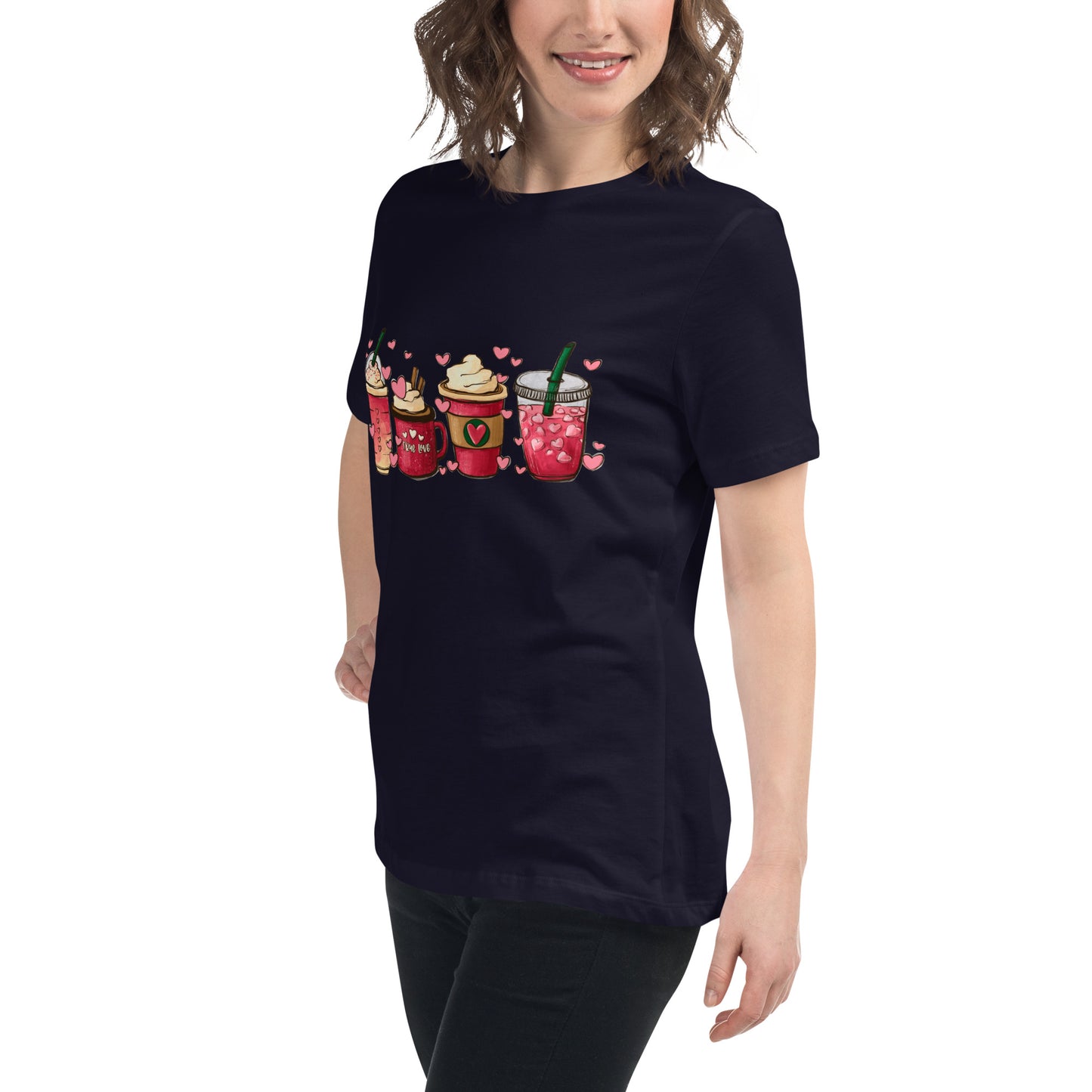 Women's Relaxed T-Shirt - Cappuccino Time