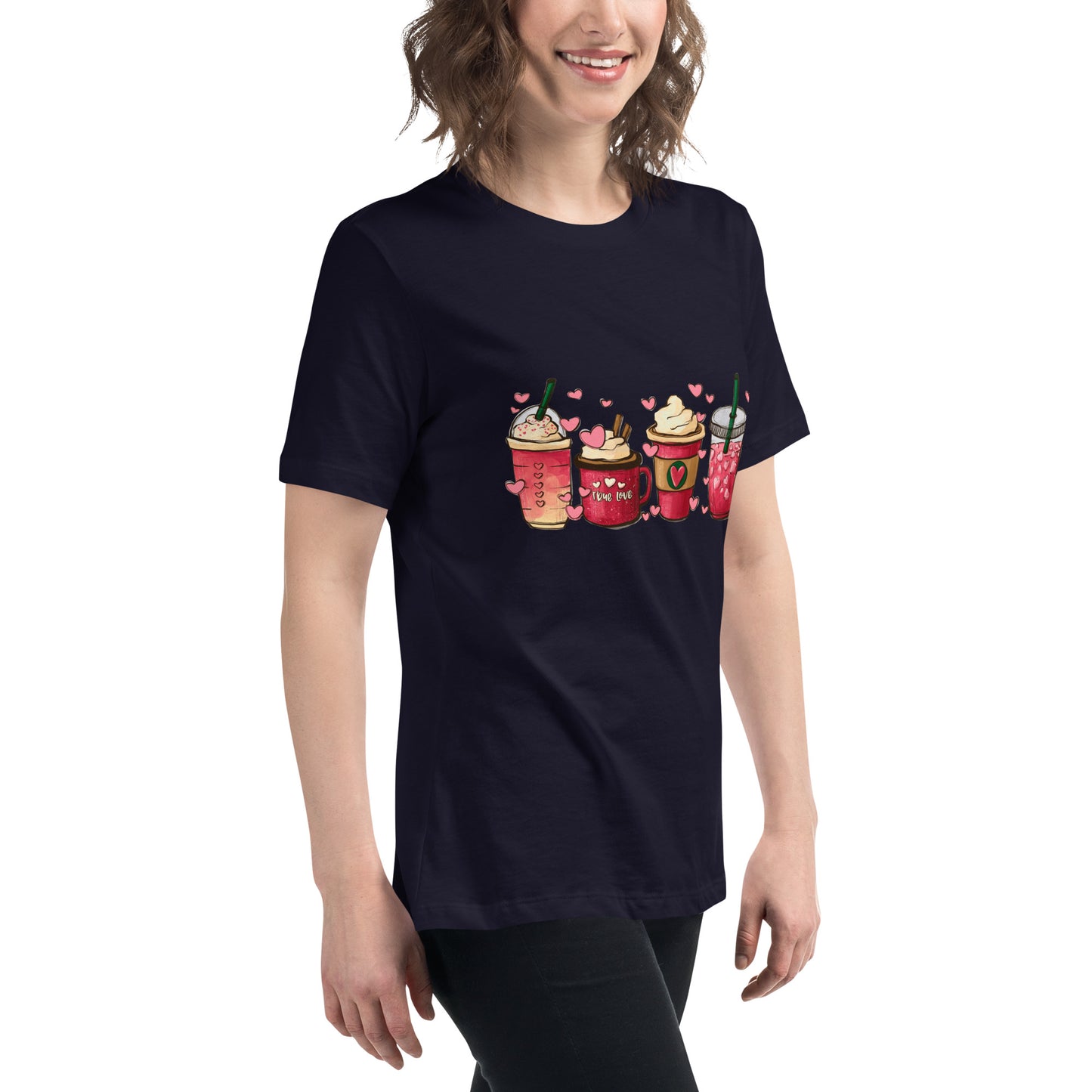 Women's Relaxed T-Shirt - Cappuccino Time