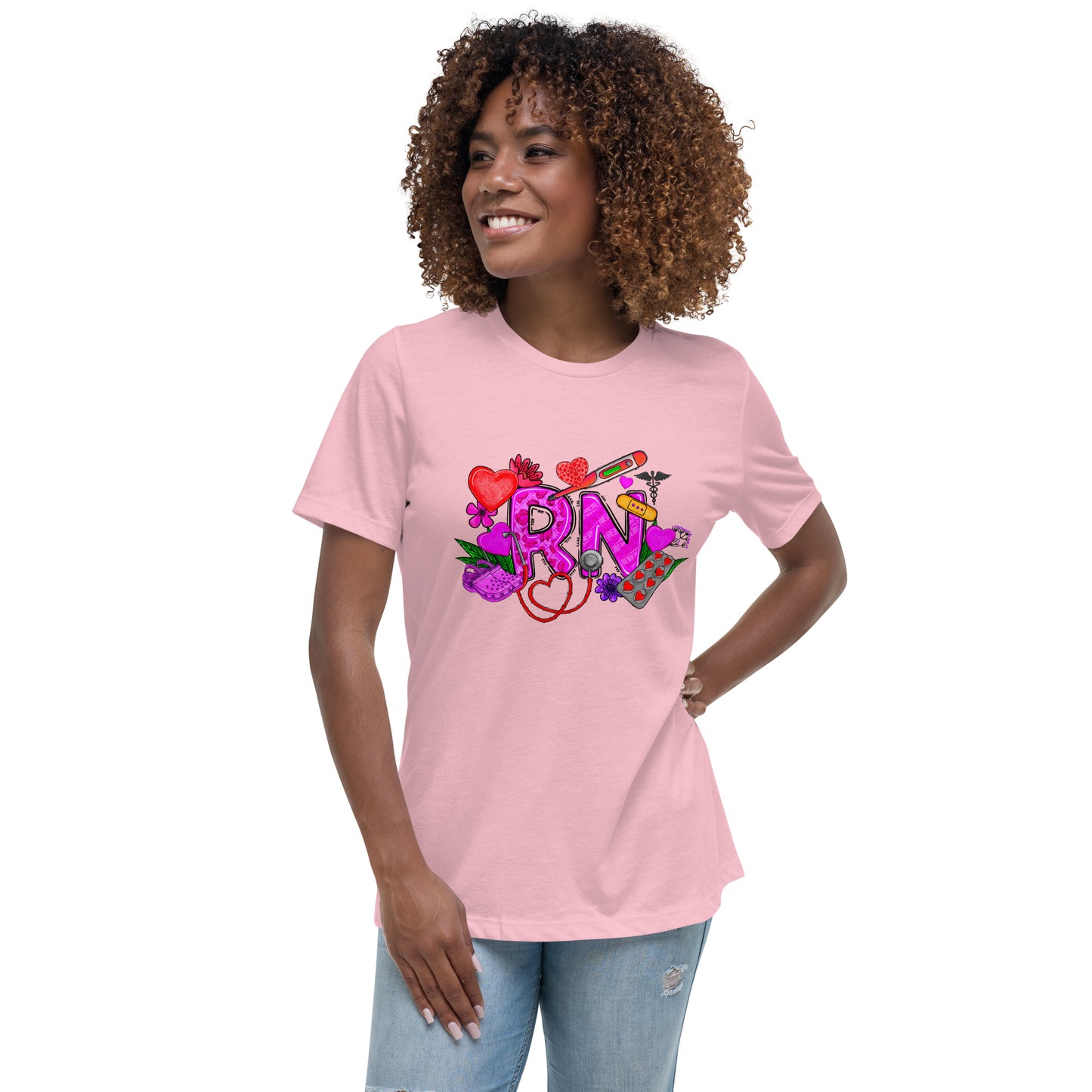 Women's Relaxed T-Shirt - RN Healthcare