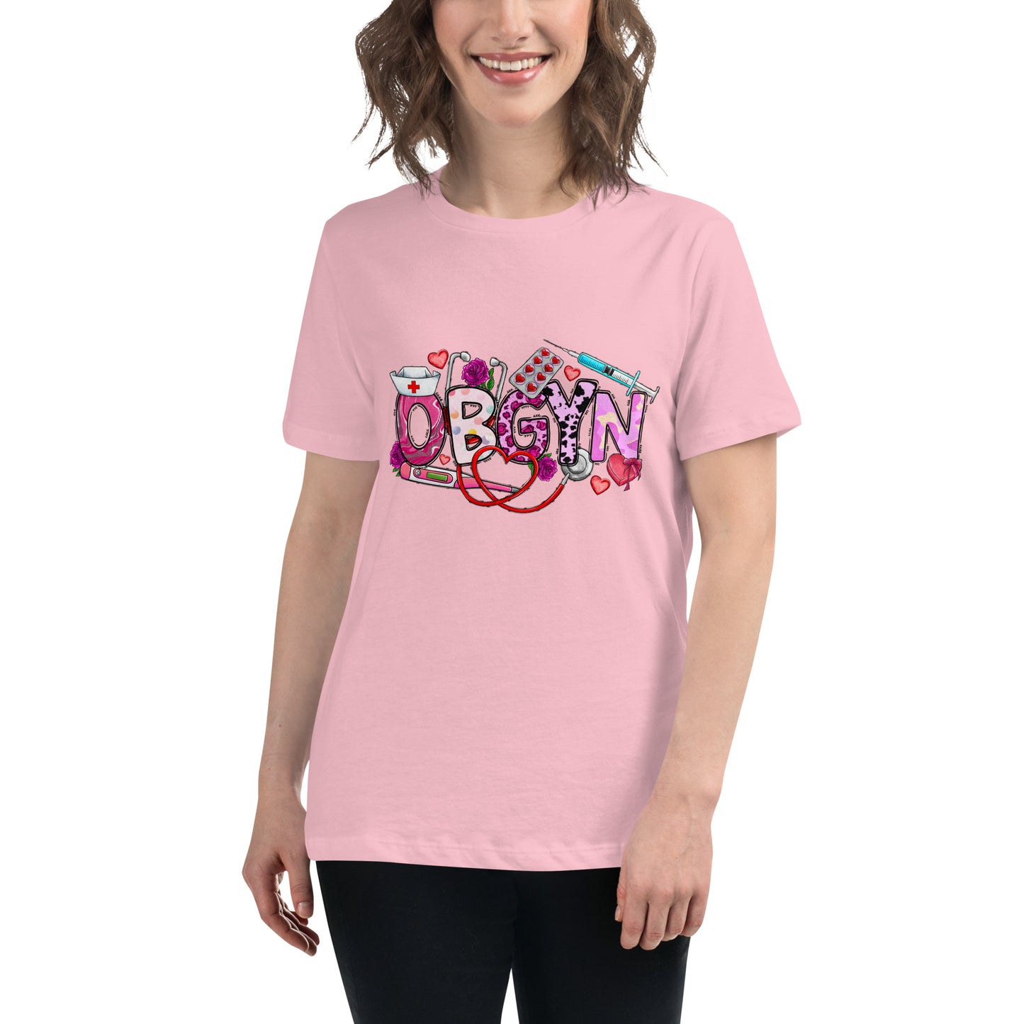 Women's Relaxed T-Shirt - OBGYN Healthcare