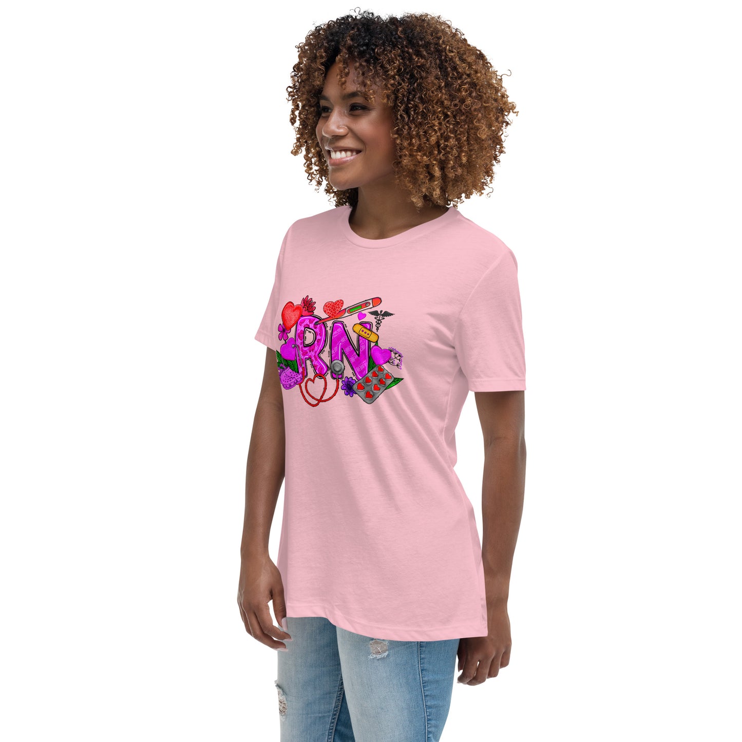 Women's Relaxed T-Shirt - RN Healthcare