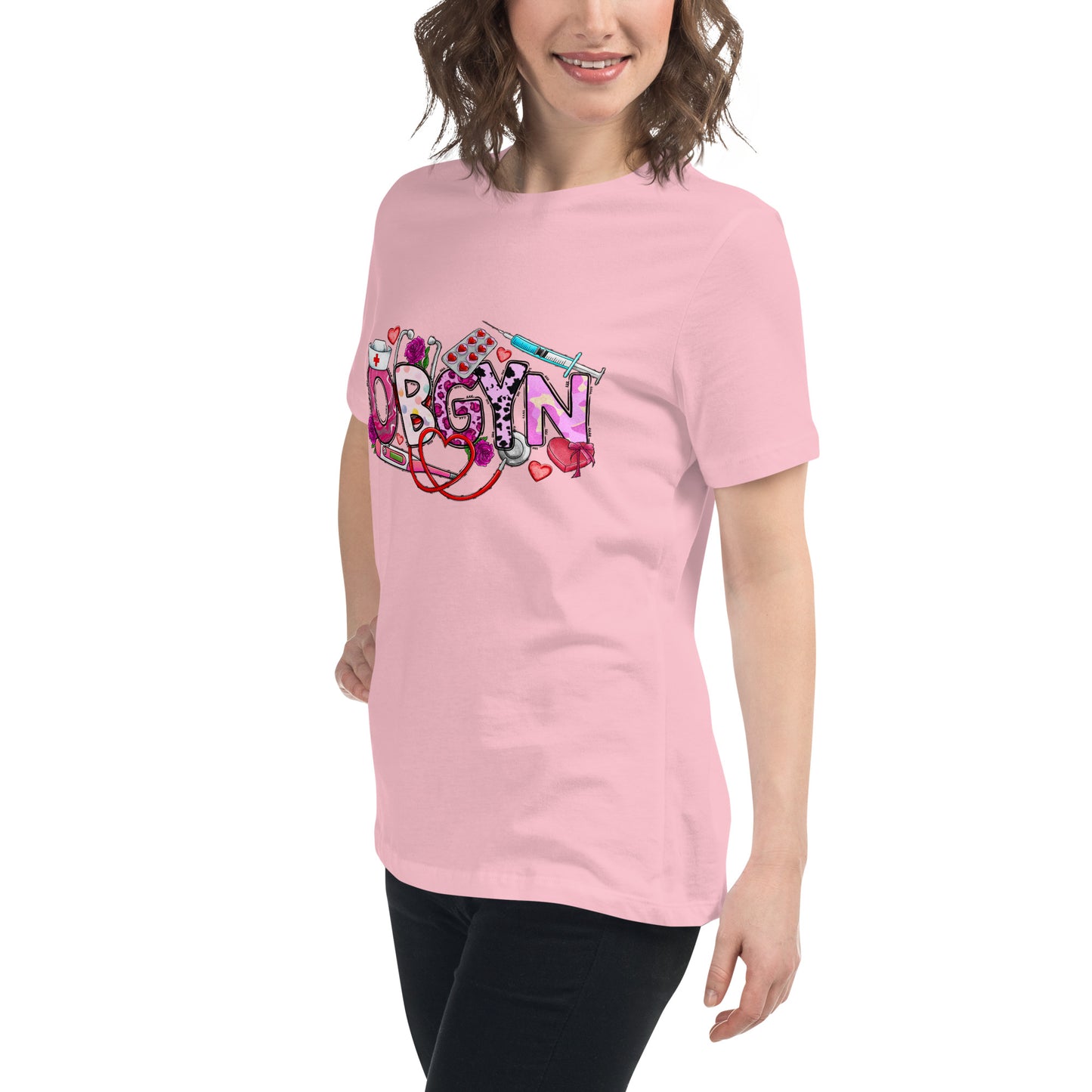 Women's Relaxed T-Shirt - OBGYN Healthcare