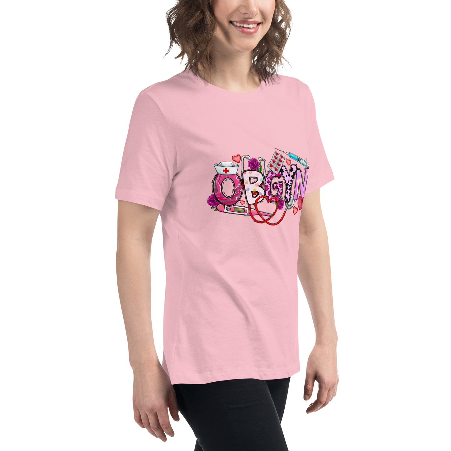 Women's Relaxed T-Shirt - OBGYN Healthcare