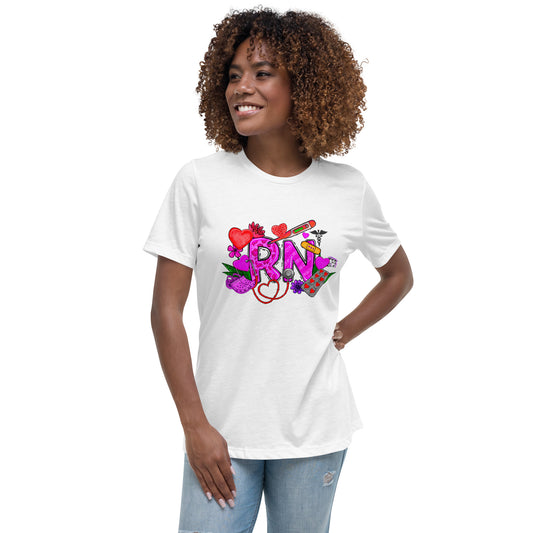 Women's Relaxed T-Shirt - RN Healthcare