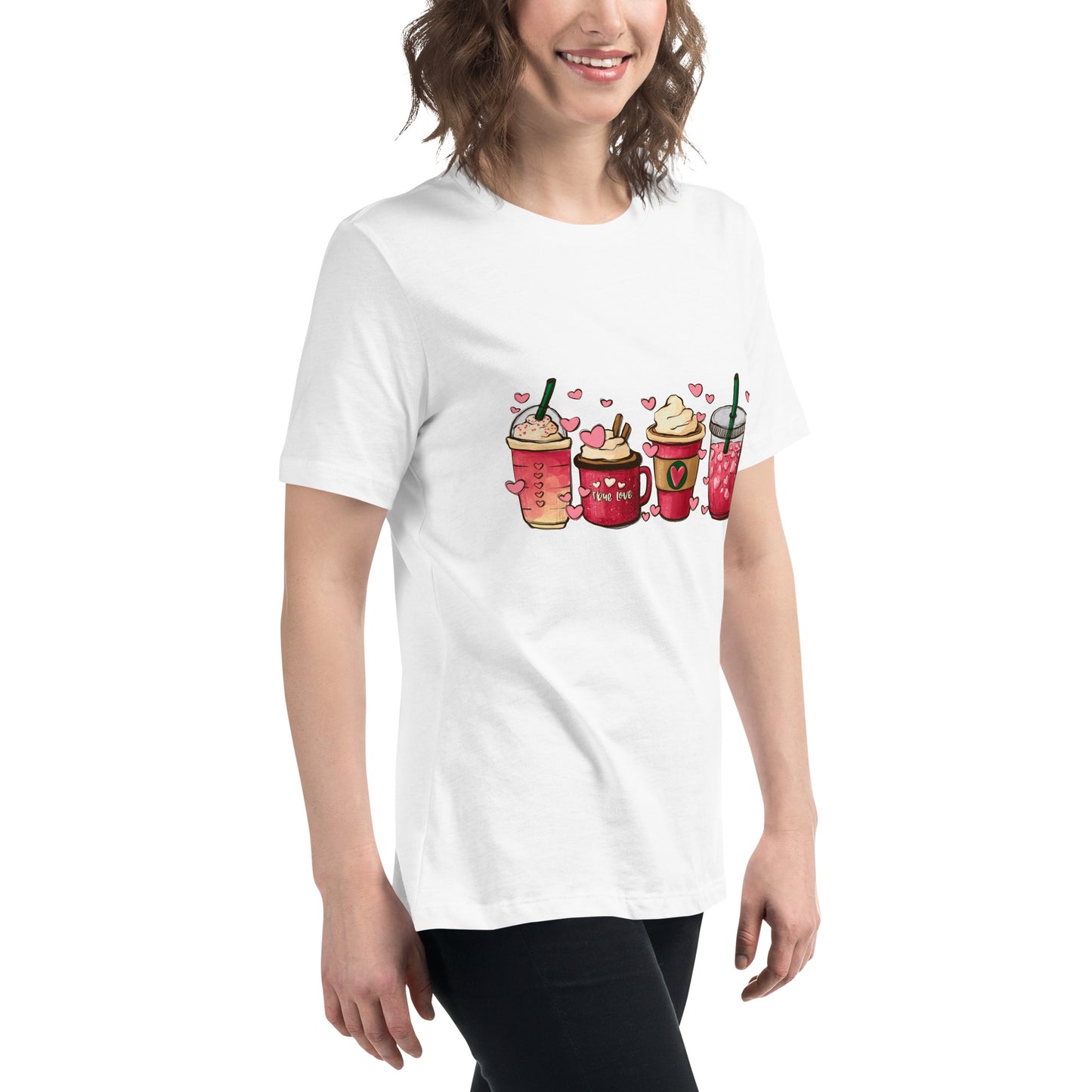 Women's Relaxed T-Shirt - Cappuccino Time