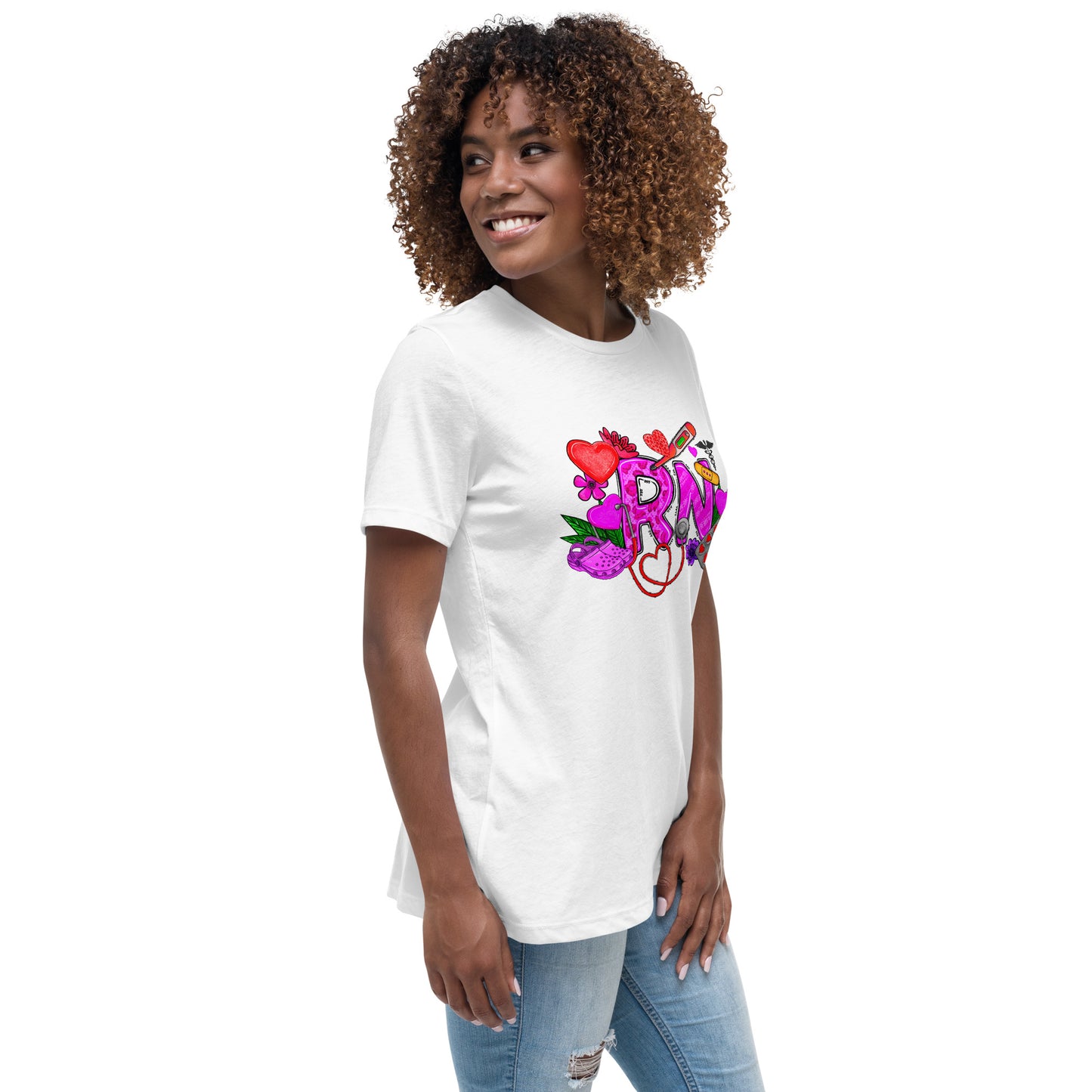 Women's Relaxed T-Shirt - RN Healthcare