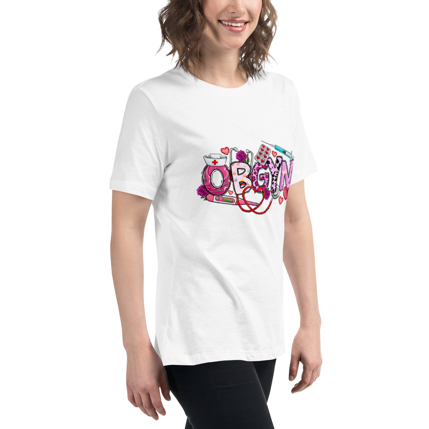 Women's Relaxed T-Shirt - OBGYN Healthcare